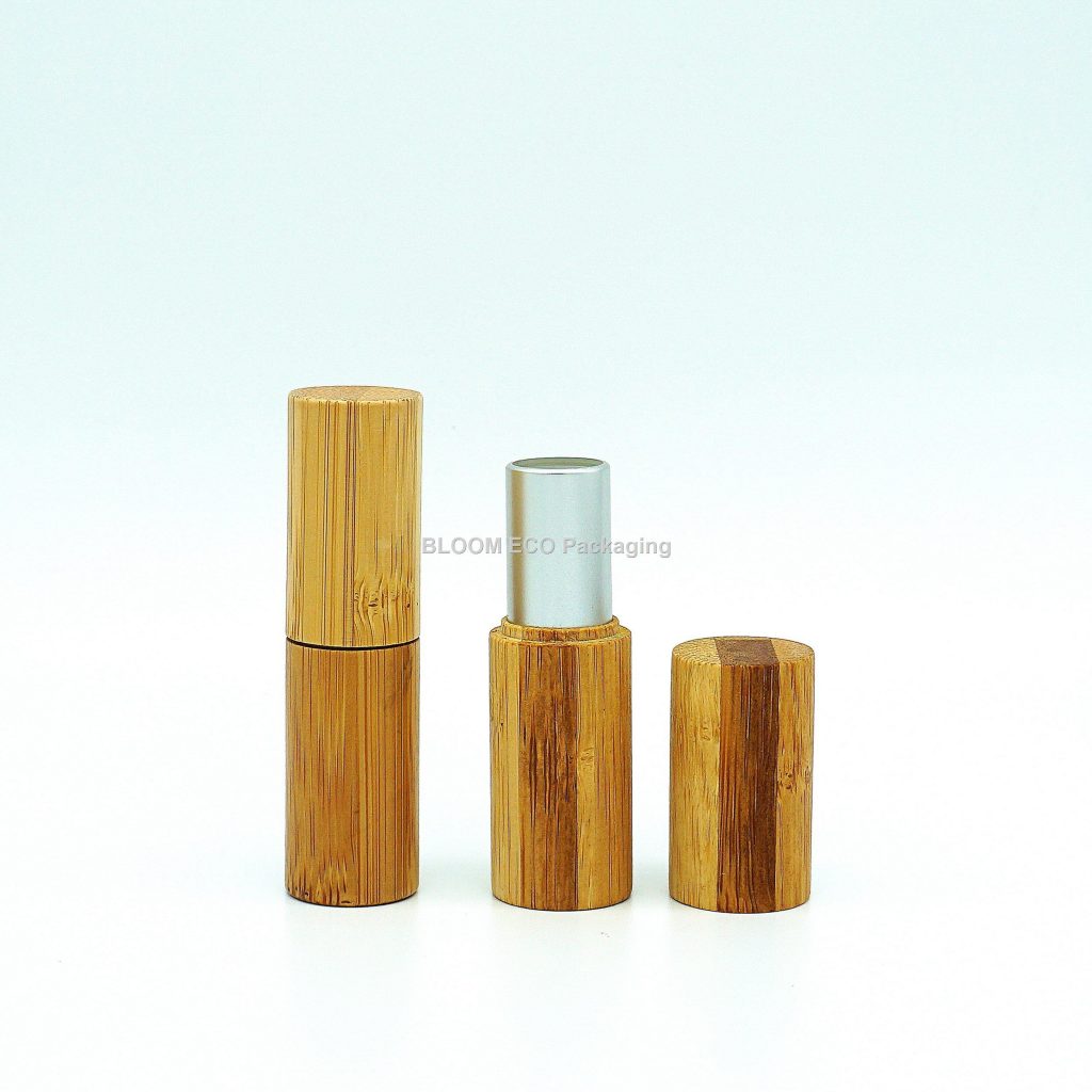 Biodegradable Bamboo Lipstick Case